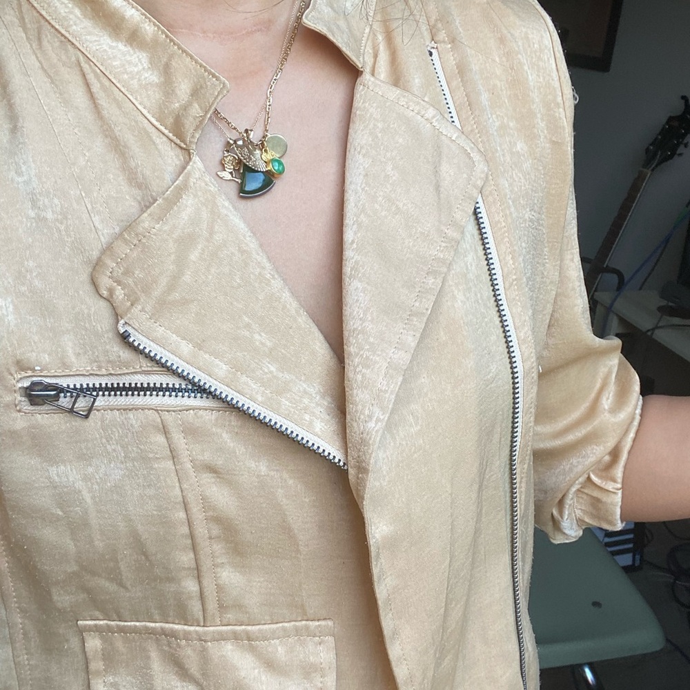 Champagne vintage jacket